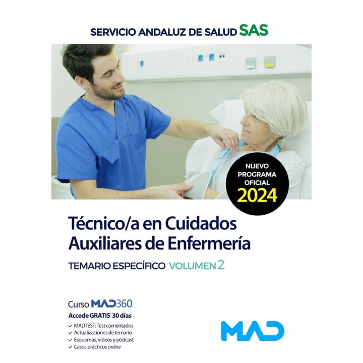 TECNICO/A CUIDADO AUXILIAR ENFERMERIA TEMARIO ESPECIFICO 2
