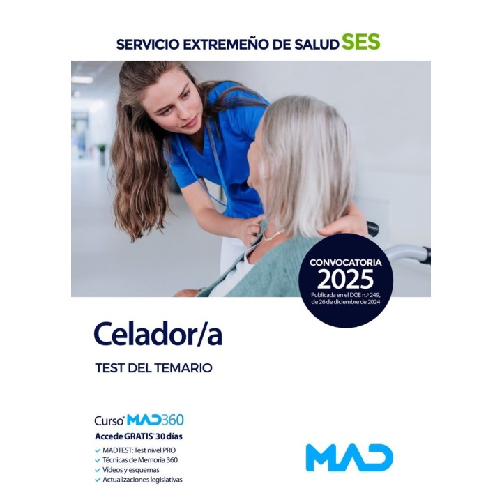 CELADOR/A TEST EXTREMADURA