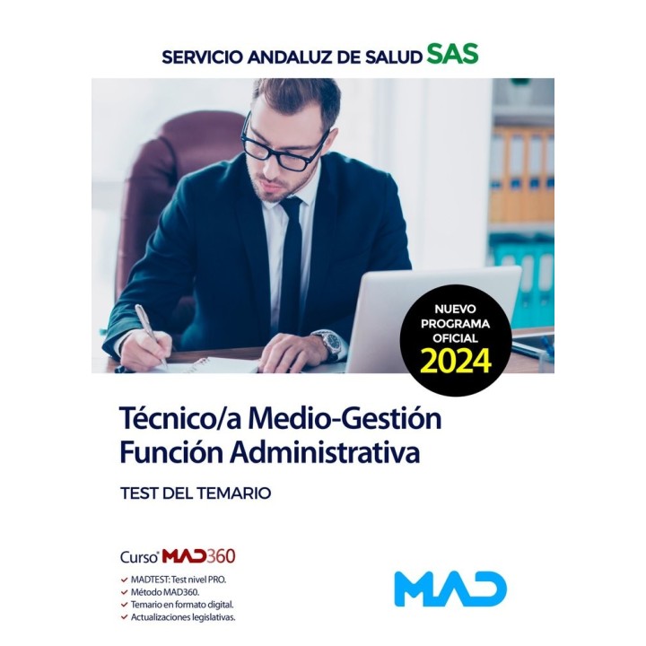 TECNICO/A MEDIO GESTION FUNCION ADMINISTRATIVA SAS TEST