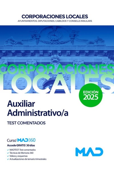 AUXILIAR ADMINISTRATIVO/A AYUNTAMIENTO DIPUTACION Y D