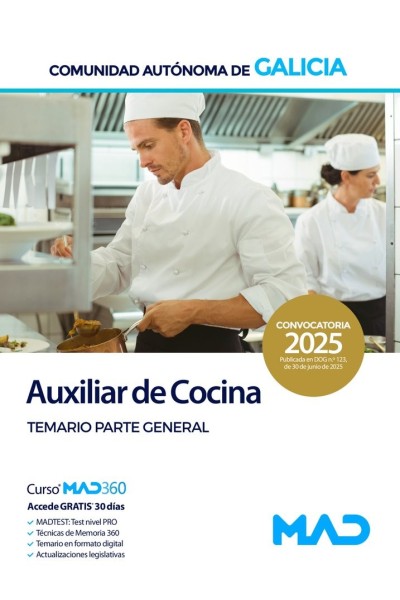 AUXILIAR COCINA ADMINISTRACION GENERAL PARTE GENERAL COMUNI