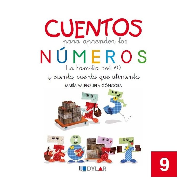 CUENTOS PARA APRENDER NUMEROS 9 LA FAMILIA DEL 70 Y CU