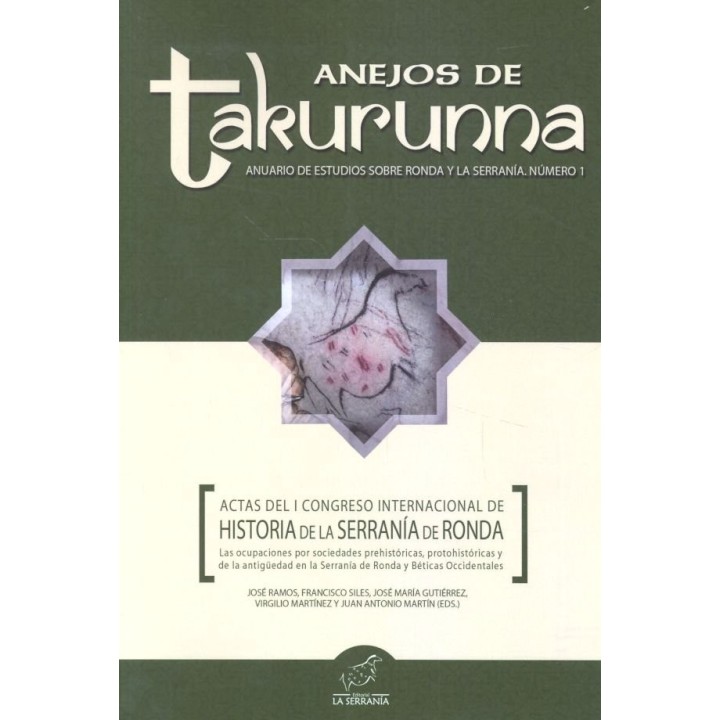 ANEJOS TAKURUNNA Nº1 ACTAS I CONGRESO INTENACIONAL HA.SERR