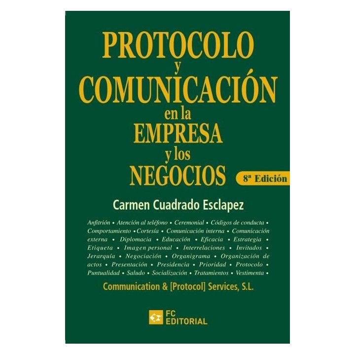 PROTOCOLO Y COMUNICACION EN LA EMPRESA Y LOS NEGOCIOS
