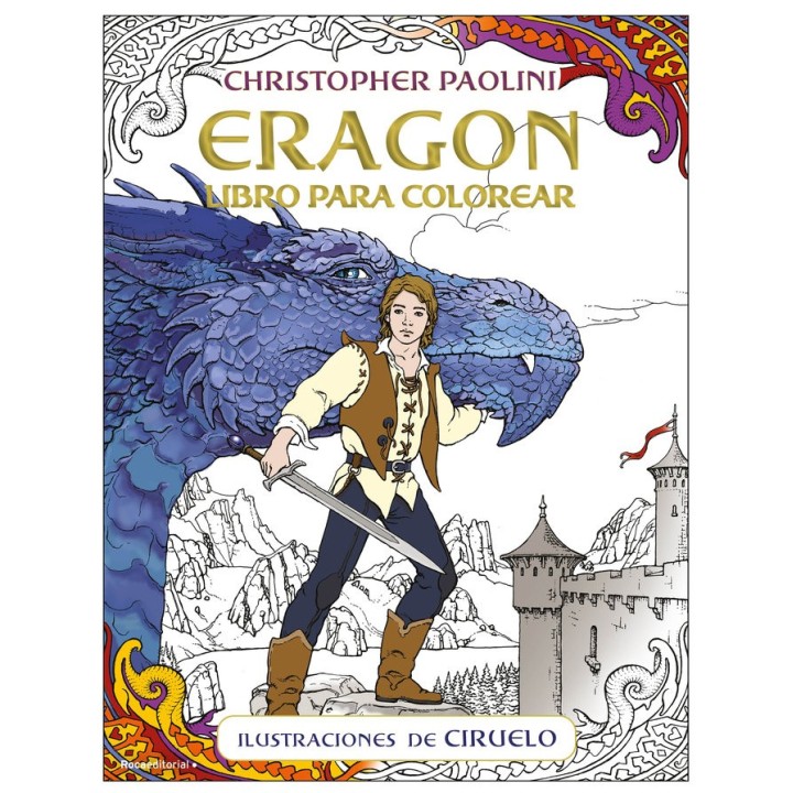 ERAGON LIBRO OFICIAL PARA COLOREAR
