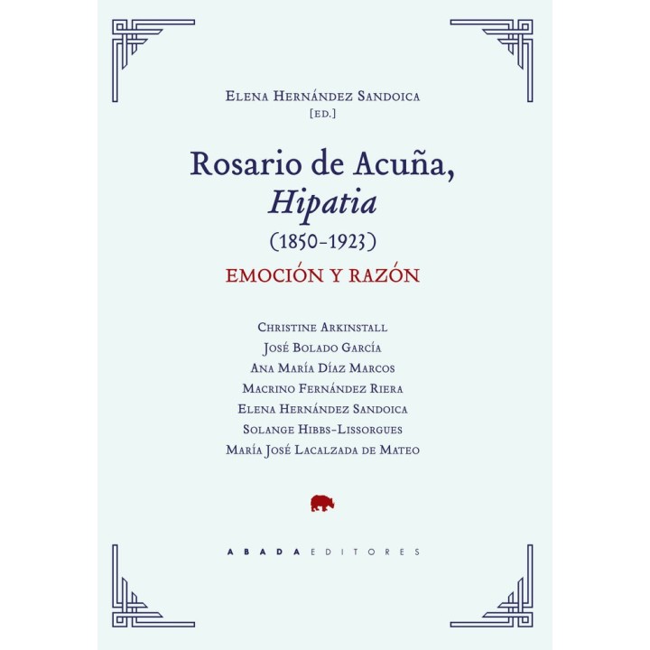 ROSARIO DE ACUÑA HIPATIA 1850 1923