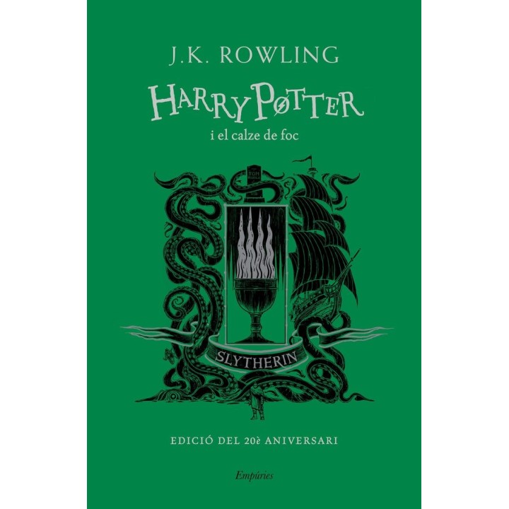HARRY POTTER I EL CALZE DE FOC SLYTHERIN