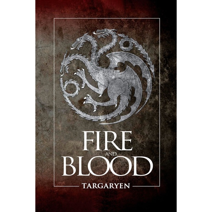 BLOC DE NOTAS GAME OF THRONES FIRE AND BLOOD