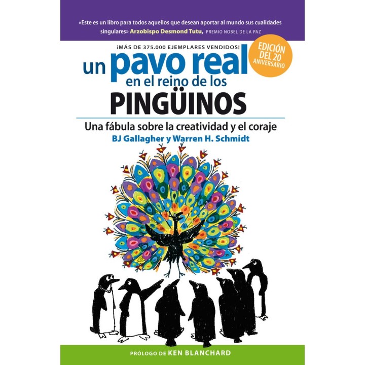 UN PAVO REAL EN EL REINO DE LOS PINGÜINOS