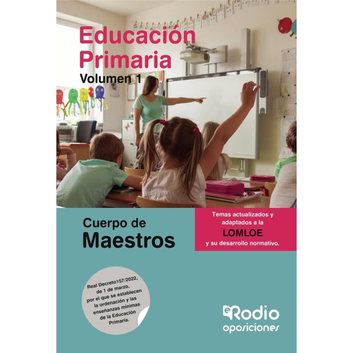 TEMARIO PARA OPOSICIONES AL CUERPO DE MAESTROS. PRIMARIA. VO