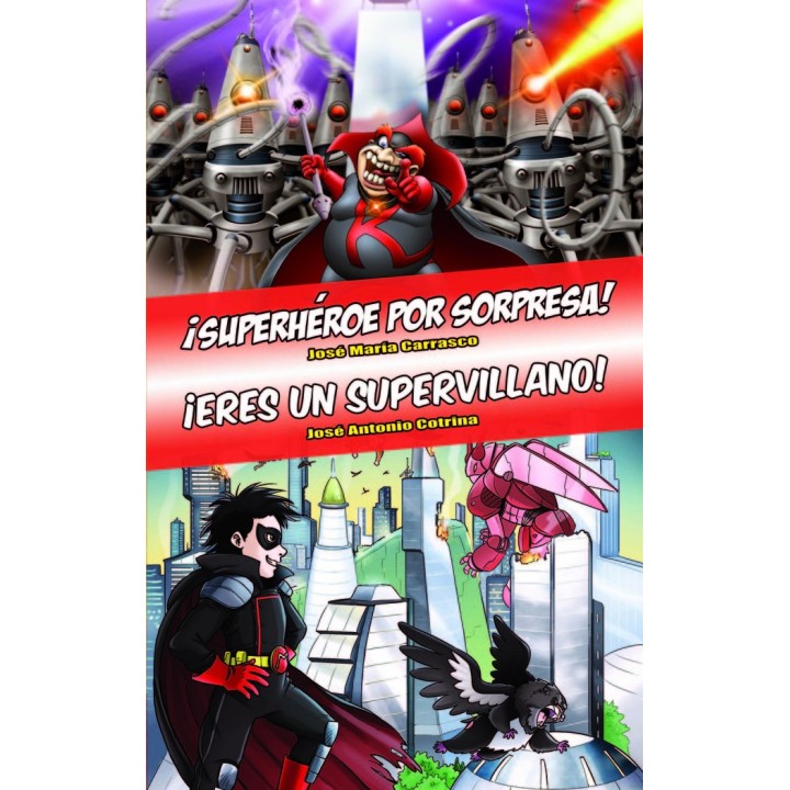 OMNIBUS SUPERHEROE POR SORPRESA ERES UN SUPERVILLANO