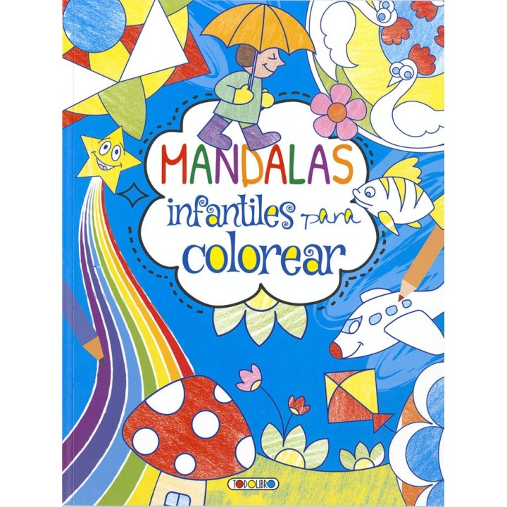 MANDALAS INFANTILES PARA COLOREAR 1