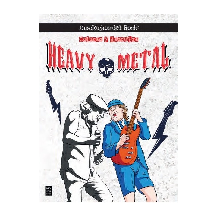 COLOREA Y DESCUBRE HEAVY METAL