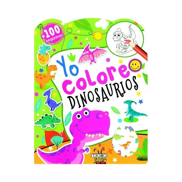 DINOSAURIOS YO COLOREO