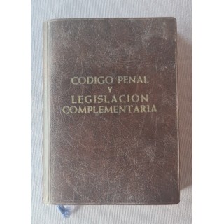 CODIGO PENAL Y LEGISLACIÓN COMPLEMENTARIA REUS 1973