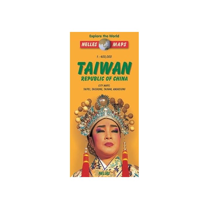 TAIWAN 1 : 400,000 REPUBLIC OF CHINA CITY MAPS: TAIPEI, TAICHUNG, TAINAN, KAOHSIUNG.