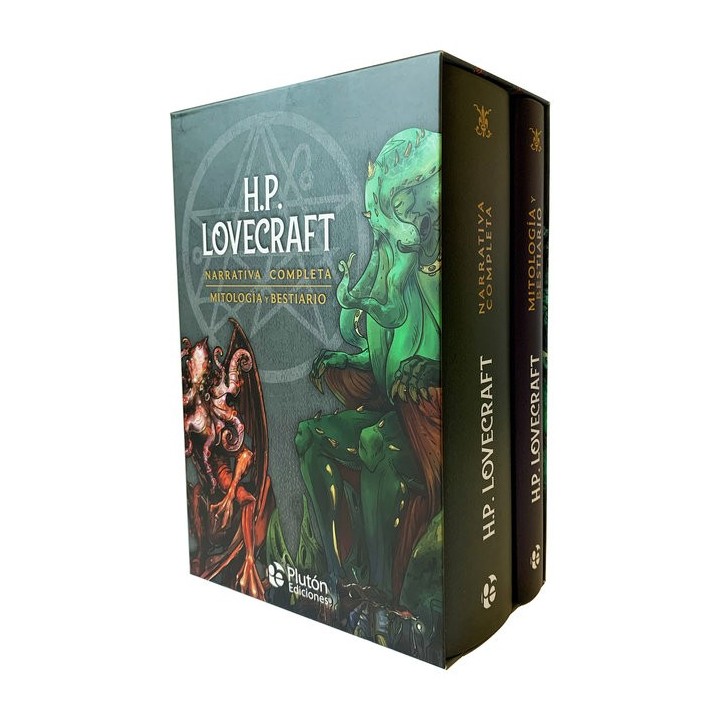PACK H P LOVECRAFT NARRATIVA COMPLETA MITOLOGIA Y BESTI