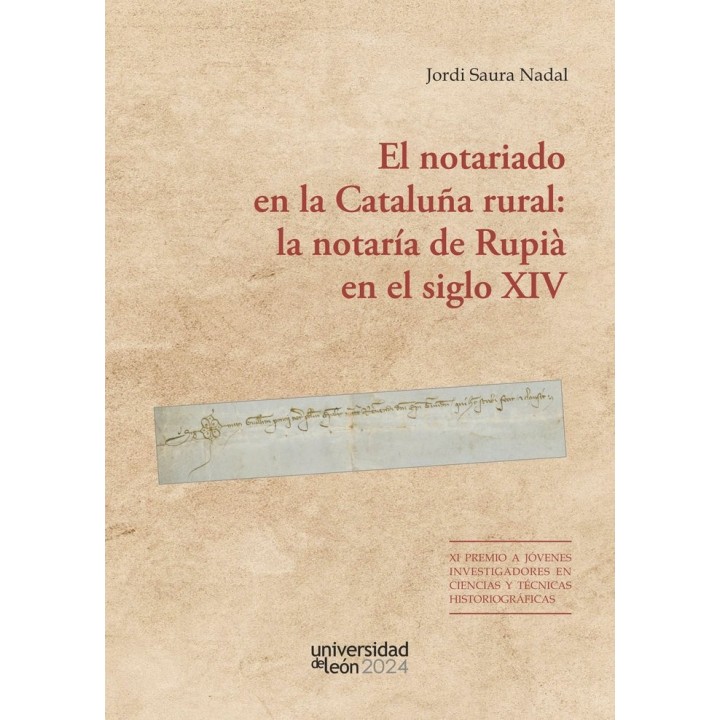 EL NOTARIADO EN LA CATALUÑA RURAL LA NOTARIA DE RUPIA EN EL