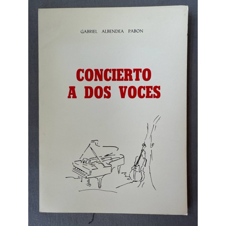 CONCIERTO A DOS VOCESGABRIEL ALBENDEA