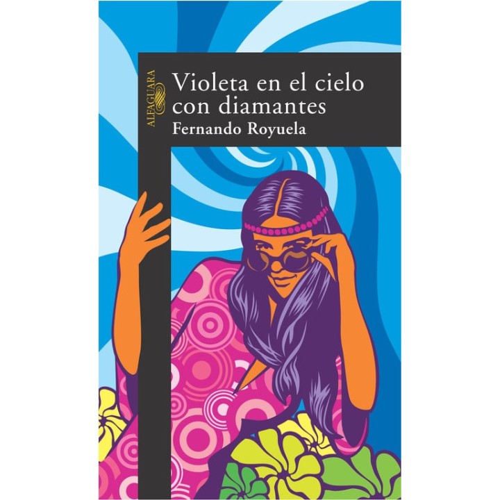 VIOLETA EN EL CIELO CON DIAMANTES