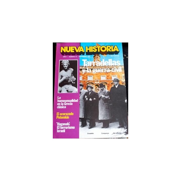 Nueva Historia Año I Número (10) Noviembre - 1977. Tarradellas y la guerra civil.