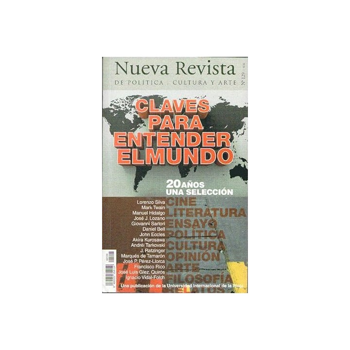 Claves para entender el mundo. 20 años una selección. Nueva Revista de Política, cultura y arte Núm.(129).