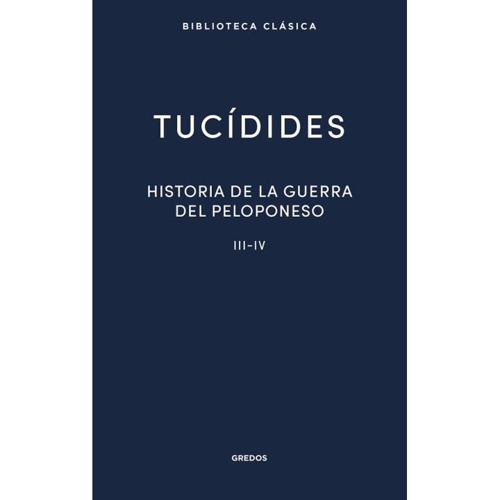 HISTORIA DE LA GUERRA DEL PELOPONESO III I