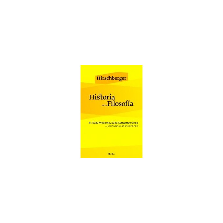 HISTORIA DE LA FILOSOFIA II EDAD MODERNA EDAD CONTEMPORANEA