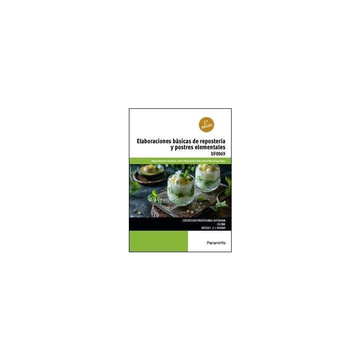 ELABORACIONES BASICAS DE REPOSTERIA Y POSTRES ELEMENTALES
