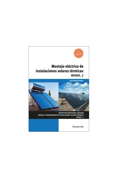 MONTAJE ELECTRICO DE INSTALACIONES SOLARES TERMICAS