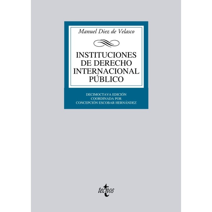 INSTITUCIONES DERECHO INTERNACIONAL PUBLICO 18ªED