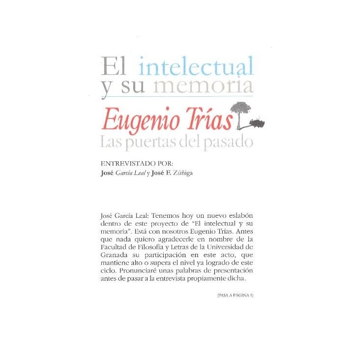 EUGENIO TRIAS LAS PUERTAS DEL PASADO