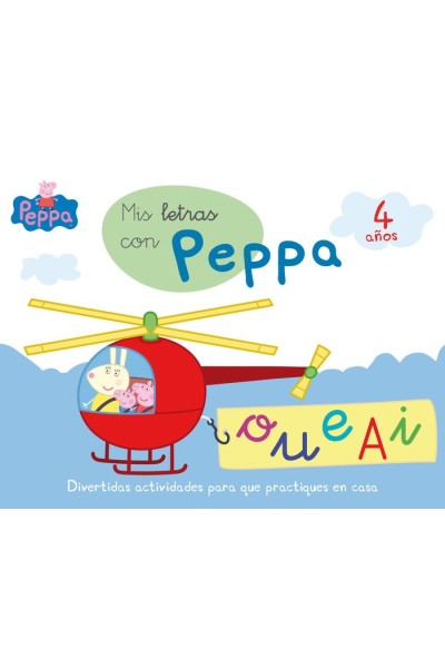 PEPPA PIG MIS LETRAS CON PEPPA 4 AÑOS