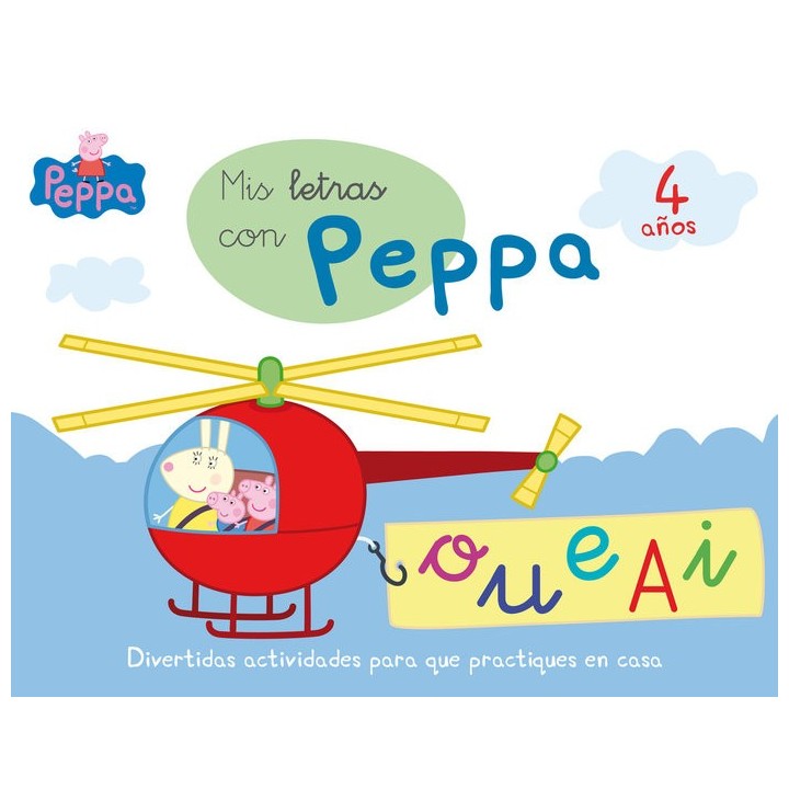 PEPPA PIG MIS LETRAS CON PEPPA 4 AÑOS