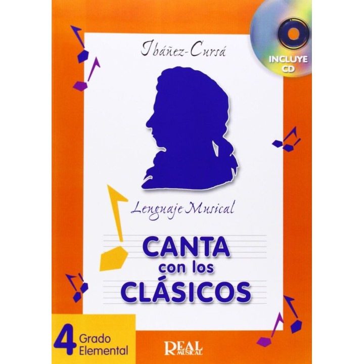 CANTA CON LOS CLASICOS 4 CD GRADO ELEMENTAL