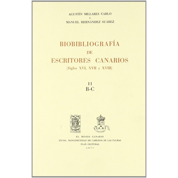 BIOBIBLIOGRAFIA II ESCRITORES CANARIOS