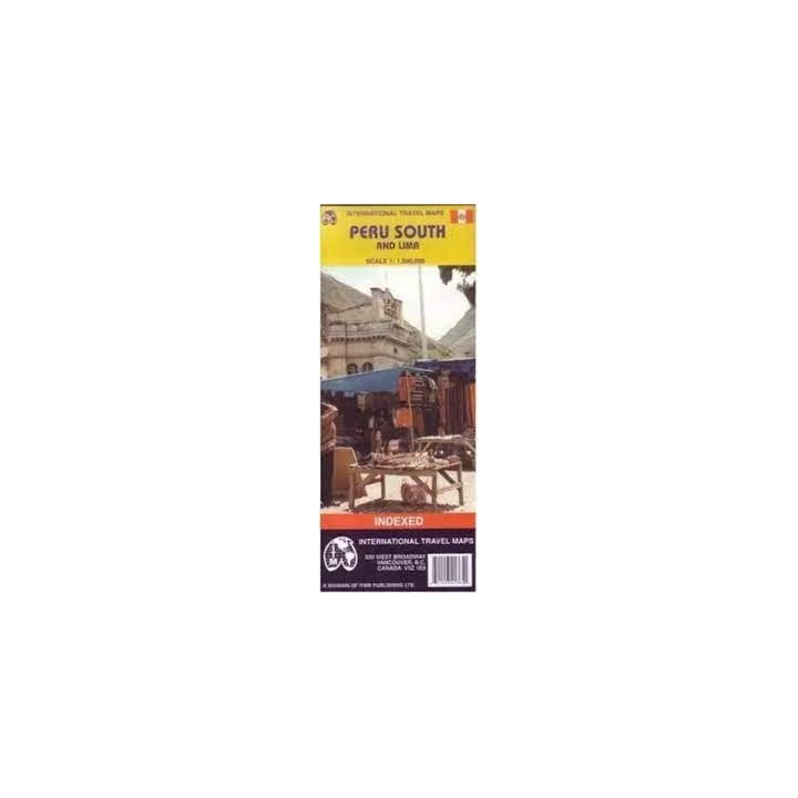 Peru South. International Travel Maps