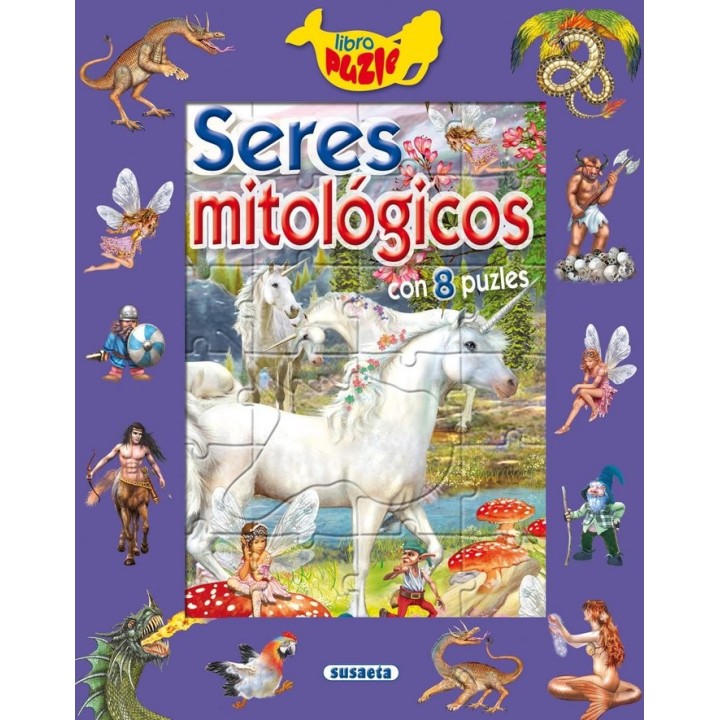 SERES MITOLOGICOS CON 8 PUZLE
