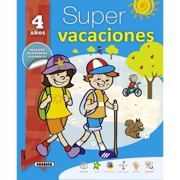 SUPER VACACIONES 4 AÑOS