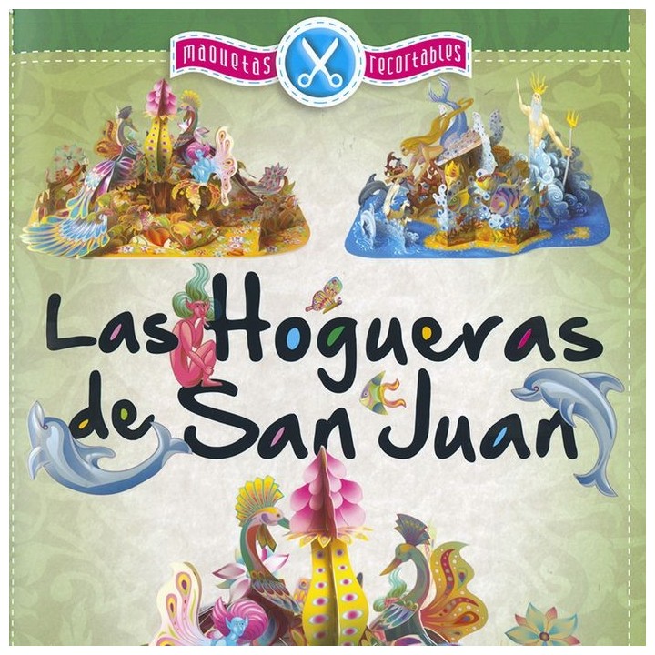 HOGUERAS DE SAN JUAN MAQUETAS RECORTABLES,LAS