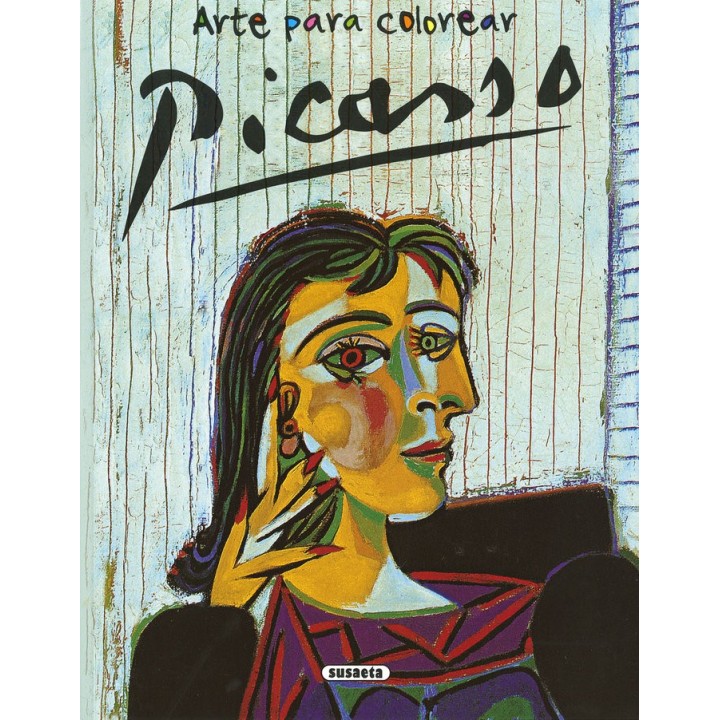 PABLO PICASSO ARTE PARA COLOREAR