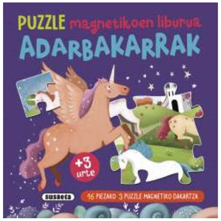 ADARBAKARRAK PUZZLE LIBURUA MAGNETICKOEN