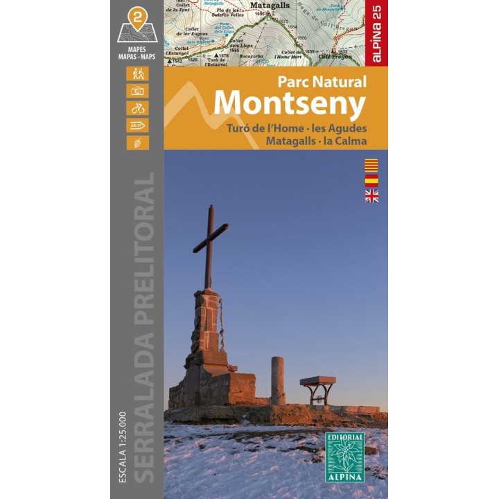 MONTSENY PARC NATURAL 1:25.000