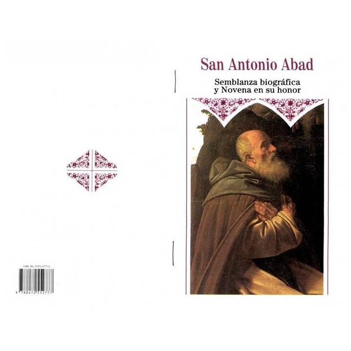 SAN ANTONIO ABAD SEMBLANZA BIOGRAFICA Y NOVENA EN SU HONOR