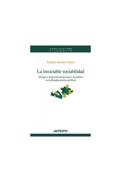 INSOCIABLE SOCIABILIDAD,LA