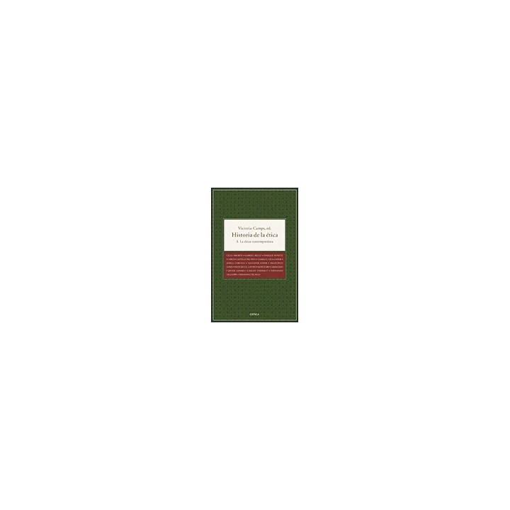 HISTORIA DE LA ETICA 3 ETICA CONTEMPORANEA NE.