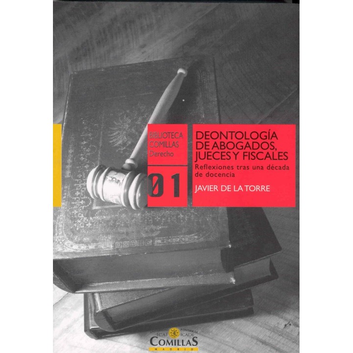 DEONTOLOGIA DE ABOGADOS, JUECES Y FISCALES