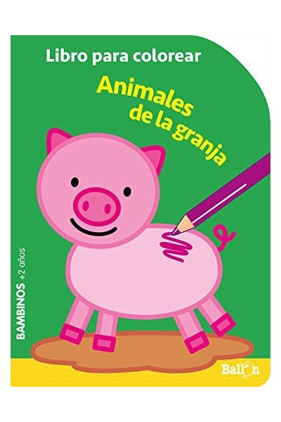 LIBRO PARA COLOREAR ANIMALES DE LA GRANJA