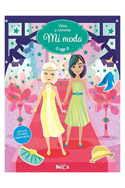 MI MODA ¡INCLUYE STICKERS REMOVIBLES!