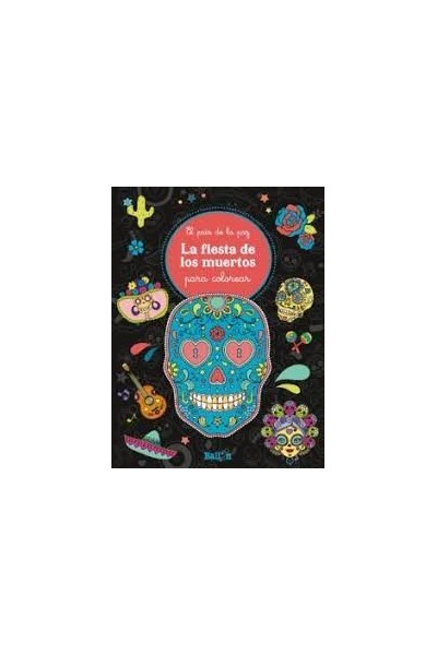 LA FIESTA DE LOS MUERTOS PARA COLOREAR